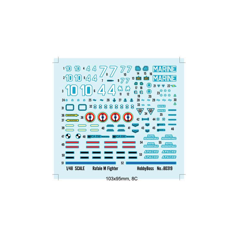 Avion, Rafale M Fighter, Dassault - 1/48 - HOBBYBOSS 80319