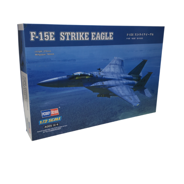 Avion, chasseur d'attaque, F-15E Strike Eagle - 1/72 - HOBBYBOSS 80271