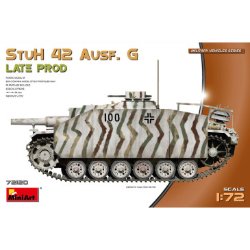 StuH 42 Ausf. G, fin de prod - MiniArt 72120 - 1/72