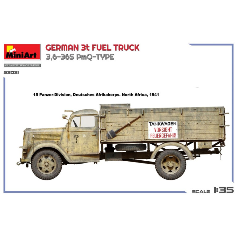 Tracteur allemand, Fla-MG151/20, Drillingslafette Auf Sd.Anh.Ost - MiniArt 530008 - 1/35