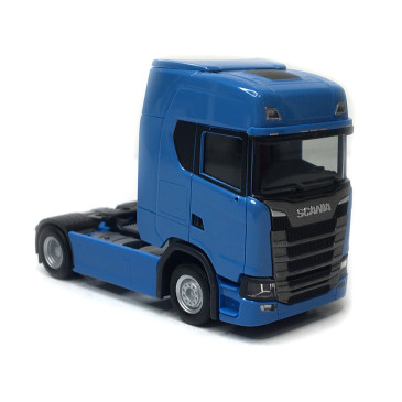 Tracteur routier, Scania CS 20 HD, 2 essieux, bleu clair - HERPA 306768-006 - HO 1/87