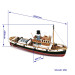 Maquette bateau, Ulises RC - OCCRE 61001 - 1/30