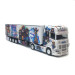 Semi-remorque, à rideaux coulissants, Scania CS 20 HD, Pluta - HERPA 319980 - HO 1/87