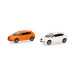 MiniKit, Seat Leon, blanc/orange, 2 pièces - HERPA 013970-002 - HO 1/87