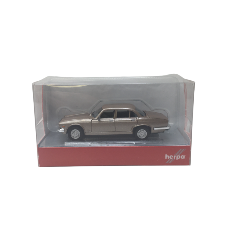 Jaguar XJ, série III, topaz, 1979 - HERPA 430814-002 - HO 1/87