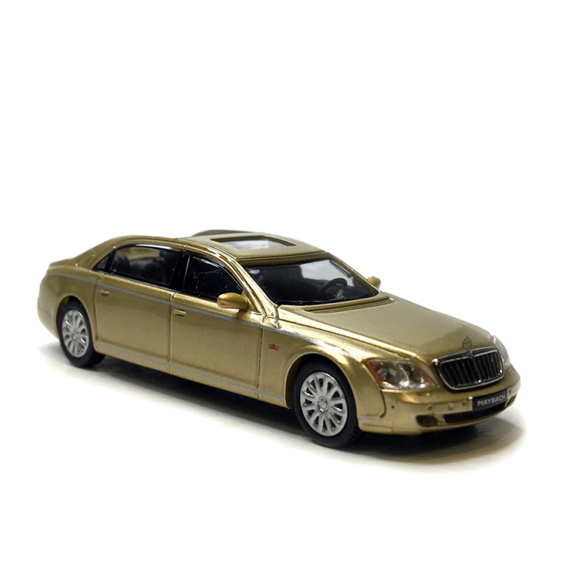 MicroCity, Maybach 62S, limousine, gold - HERPA 87MC000024 - HO 1/87