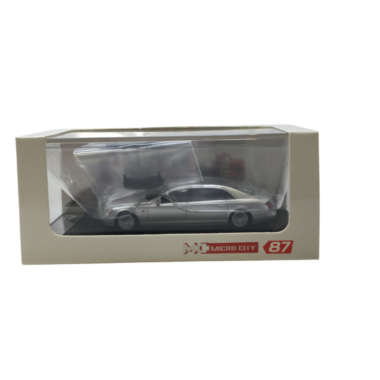 MicroCity, Maybach 62S, limousine, silver, 2002-2013 - HERPA 87MC000023 - HO 1/87