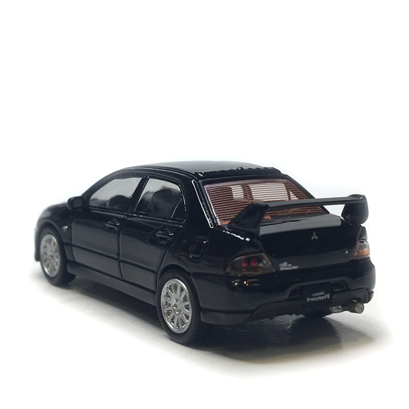 MicroCity, Mitsubishi Lancer Evo 9, noir, 2005  - HERPA 87MC000038 - HO 1/87