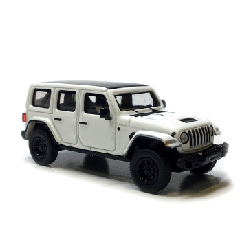 MicroCity, Jeep Wrangler, blanc, 2017 - HERPA 87MC000012 - HO 1/87