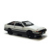 MicroCity, Toyota Corolla AE86, blanc  - HERPA 87MC000041 - HO 1/87