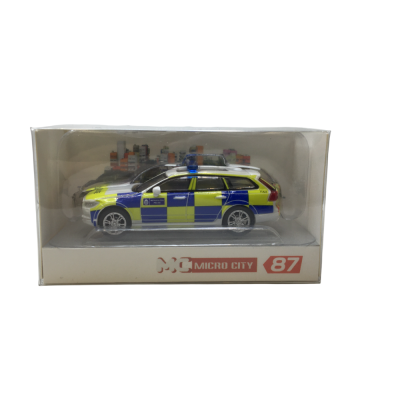 MicroCity, Volvo V90, police, 2017  - HERPA 87MC000022 - HO 1/87