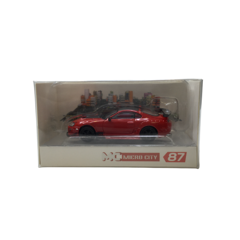 MicroCity, Toyota Supra, rouge, 1993-2002  - HERPA 87MC000016 - HO 1/87