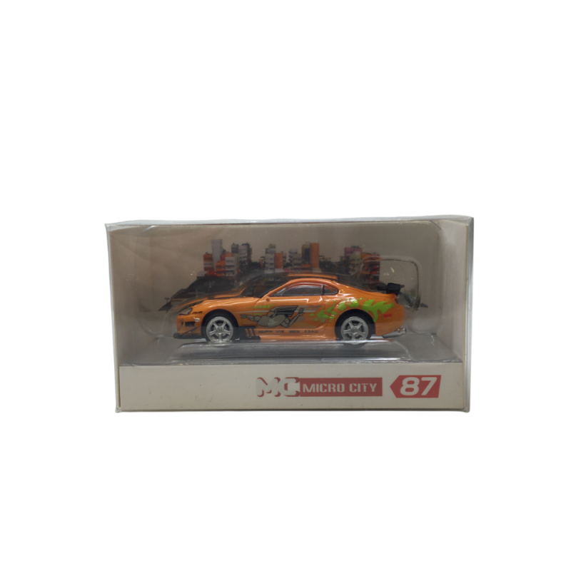 MicroCity, Toyota Supra, orange, 1993-2002  - HERPA 87MC000018 - HO 1/87