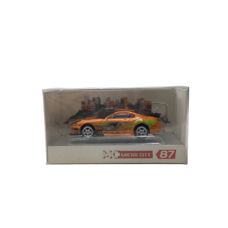 MicroCity, Toyota Supra, orange, 1993-2002  - HERPA 87MC000018 - HO 1/87