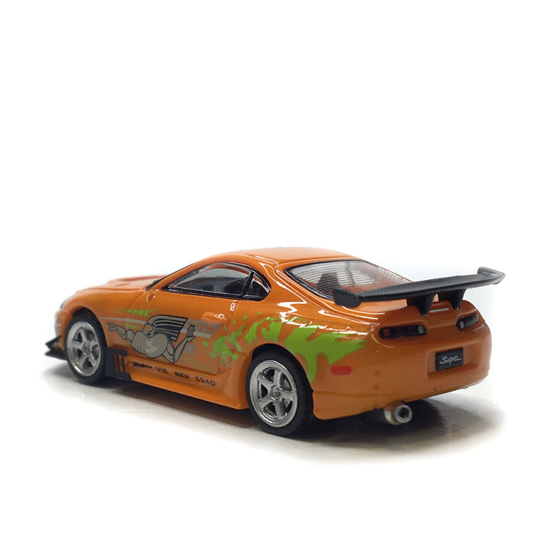 MicroCity, Toyota Supra, orange, 1993-2002  - HERPA 87MC000018  - HO 1/87