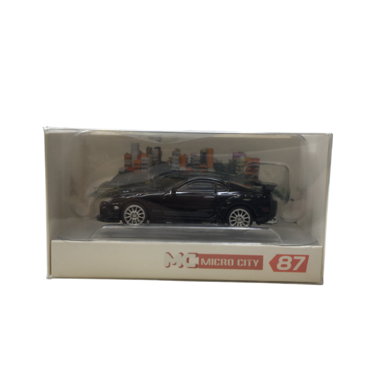 MicroCity, Toyota Supra, noir, 1993-2002  - HERPA 87MC000030 - HO 1/87