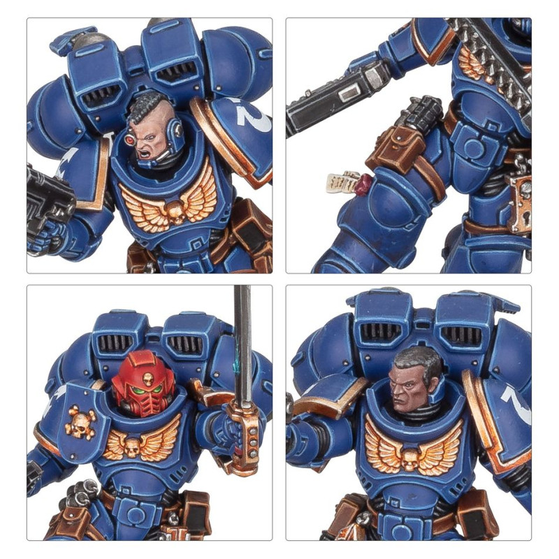 Warhammer 40 000, Space marines, Intercessors d'Assaut à réacteurs dorsaux - WARHAMMER 48-13