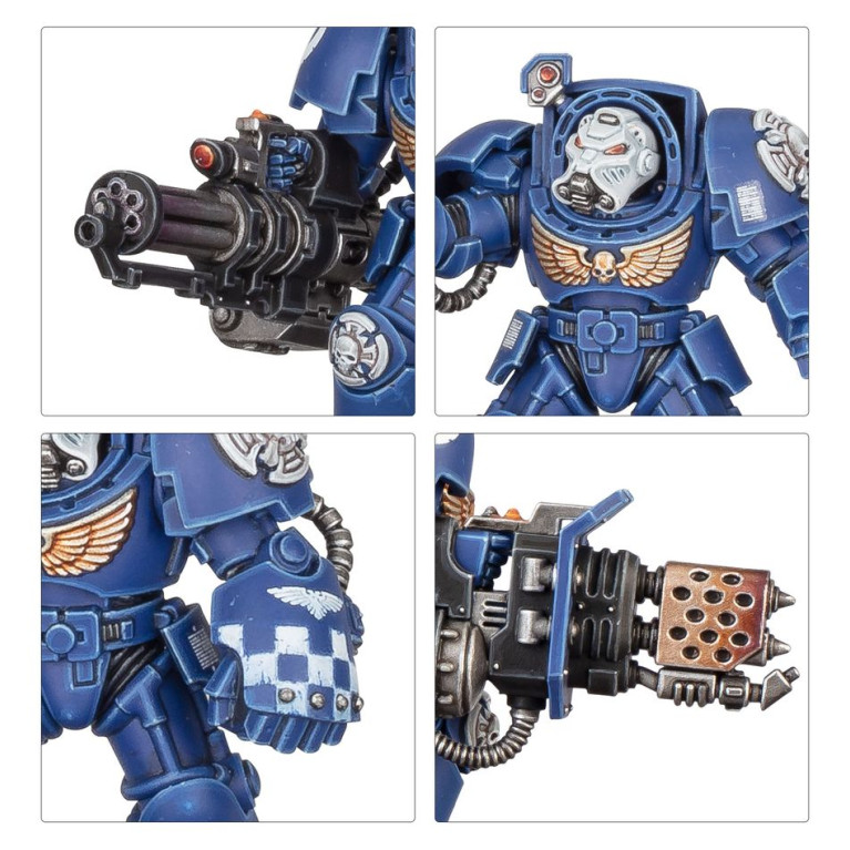 Warhammer 40 000, Space marines, Escouade terminator - WARHAMMER 48-90