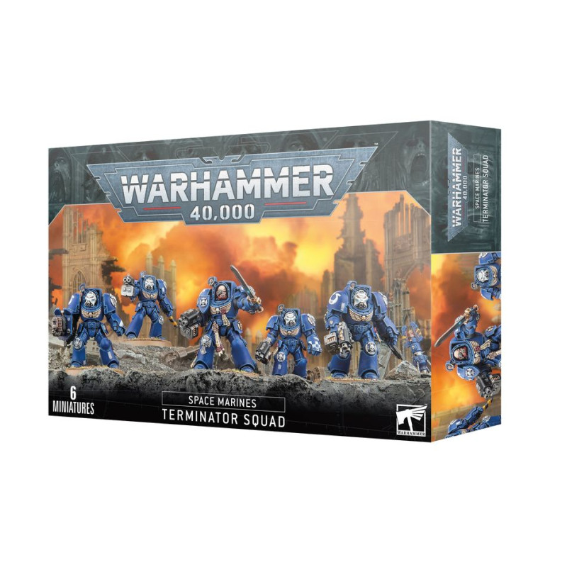 Warhammer 40 000, Space marines, Escouade terminator - WARHAMMER 48-90