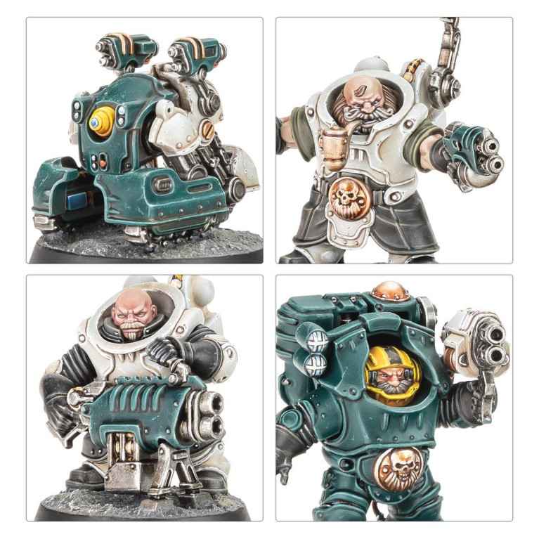 Warhammer Necromunda, Ironhead Squat Charter Masters and Drill Masters - WARHAMMER 301-62