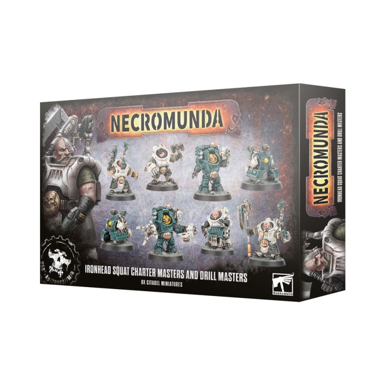 Warhammer Necromunda, Ironhead Squat Charter Masters and Drill Masters - WARHAMMER 301-62
