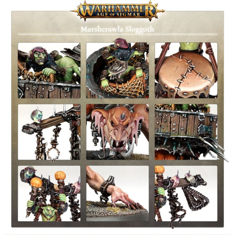 Warhammer Age of Sigmar, Orruk warclans, Sloggoth des Marais - WARHAMMER 89-66
