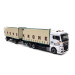 Camion semi-remorque à rideaux coulissants, MAN TGX GM, Circus Krone - HERPA 319652 - HO 1/87