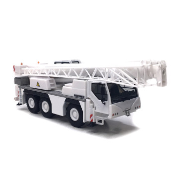 Grue mobile, Liebherr LTM 1045, blanc - HERPA 319485 - HO 1/87