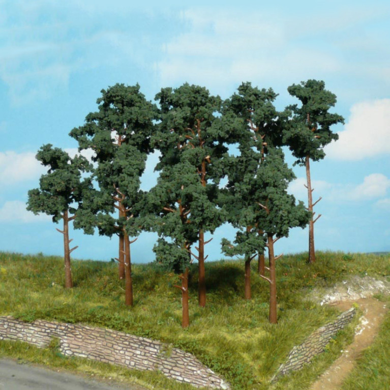 14 Pins sylvestres, 10-16cm - HEKI 1413 - HO, TT, N, Z