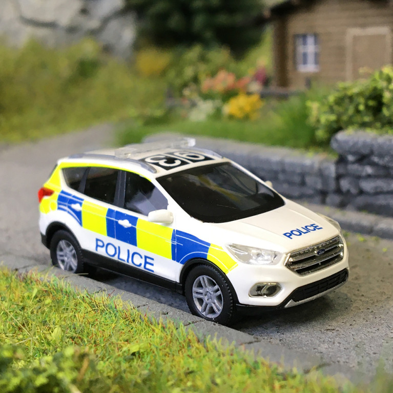 Ford Kuga, Police, royaume-uni - BUSCH 53531 - HO 1/87