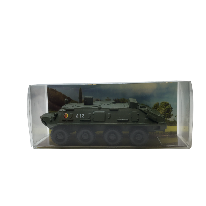 Véhicule blindé de reconnaissance, SPW 60PB, avec caissons de superstructure et antenne - BUSCH 210106003 - HO 1/87