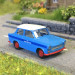 Trabant P601, limousine, GPL Octobre rouge - BUSCH 53113 - HO 1/87
