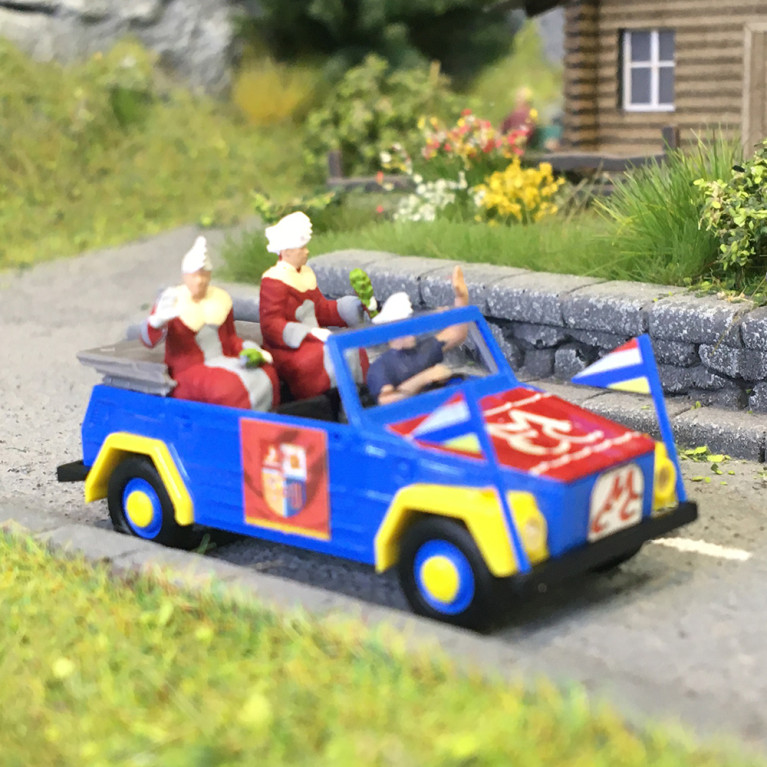 Volkswagen 181, Voiture de coursier - BUSCH 52730 - HO 1/87