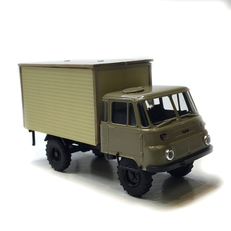 Robur LO 2002 A, desserte d'atelier - BUSCH 50253 - HO 1/87