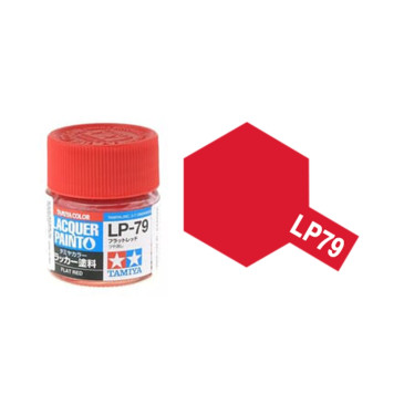 Rouge Mat pot de 10ml - TAMIYA LP79