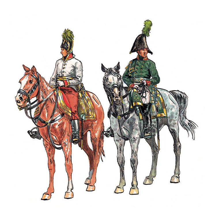 Personnel général autrichien et russe - ITALERI 6037 - 1/72