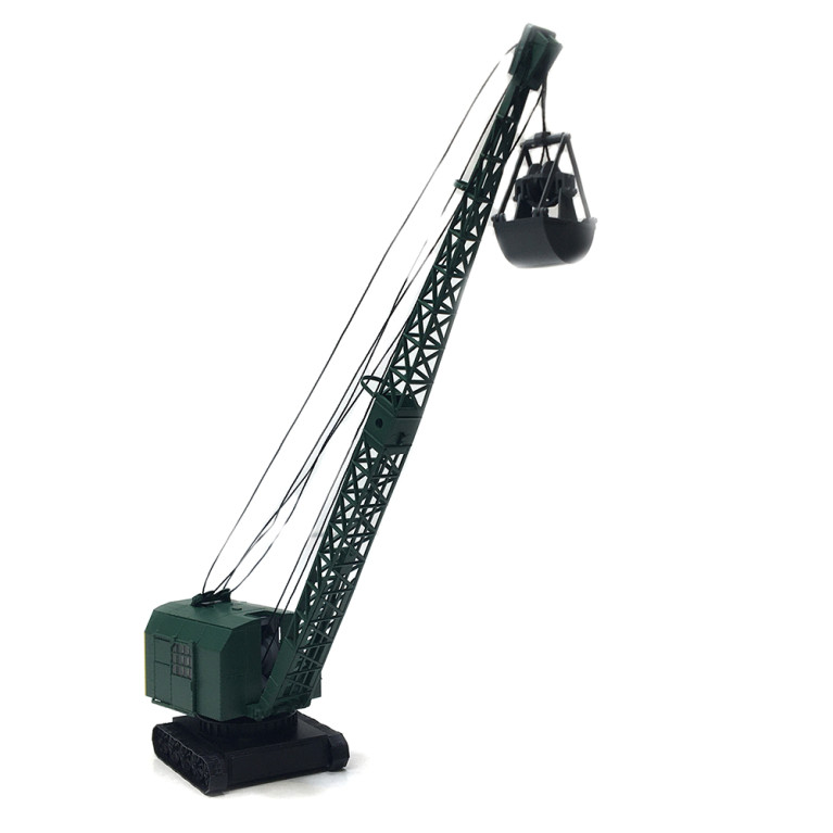 Excavatrice, Bondy, sur chenille, G.3C n°13 de Nogent, vert - Ree Modeles CB158 - HO 1/87