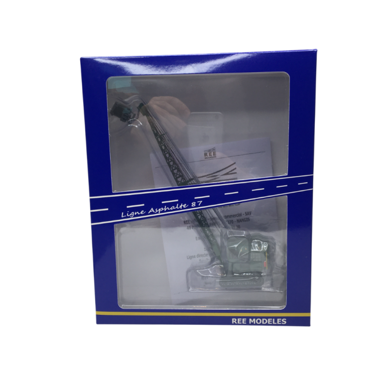 Excavatrice, Bondy, sur chenille, G.3C n°13 de Nogent, vert - Ree Modeles CB158 - HO 1/87