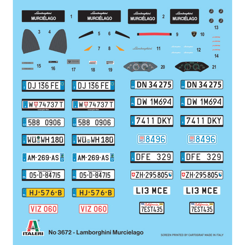 Lamborghini Murciélago - ITALERI 3672 - 1/24