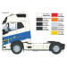 Volvo FH16, toit moyen - ITALERI 3970 - 1/24