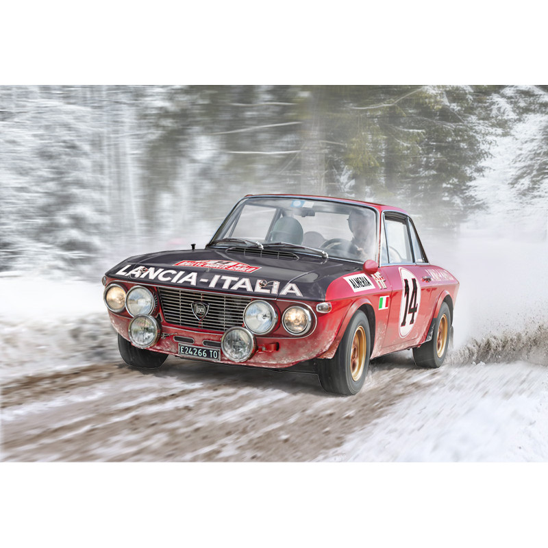 Rallye, Lancia Fulvia, HF - ITALERI 3670 - 1/24