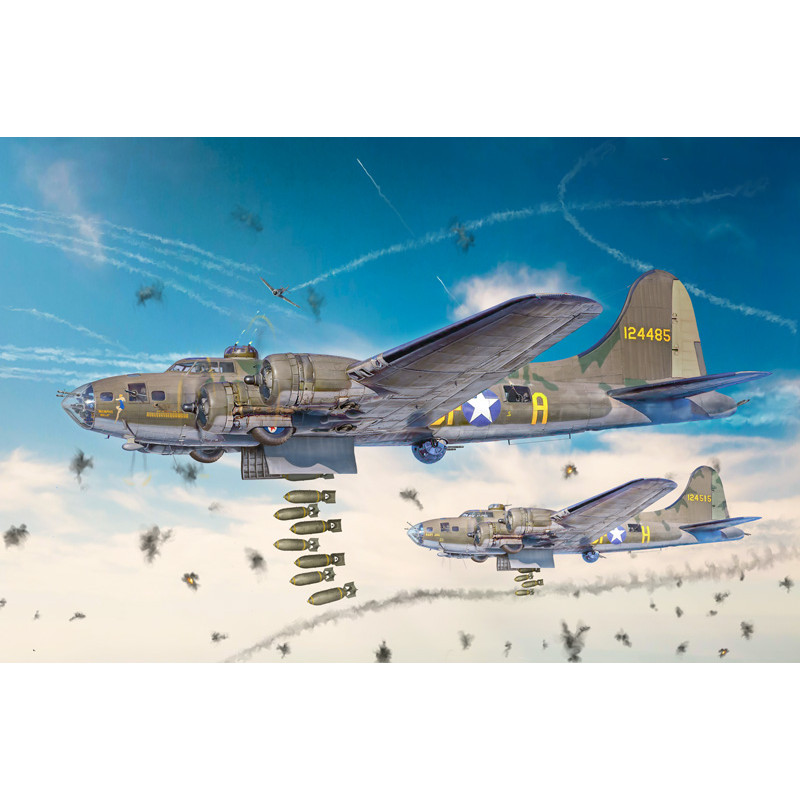 Forteresse volante, B-17F - ITALERI 1487 - 1/72