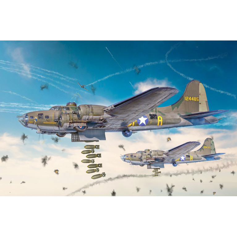 Forteresse volante, B-17F - ITALERI 1487 - 1/72