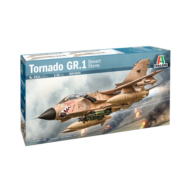 Tornado GR.1, Tempête du désert - ITALERI 2521 - 1/32