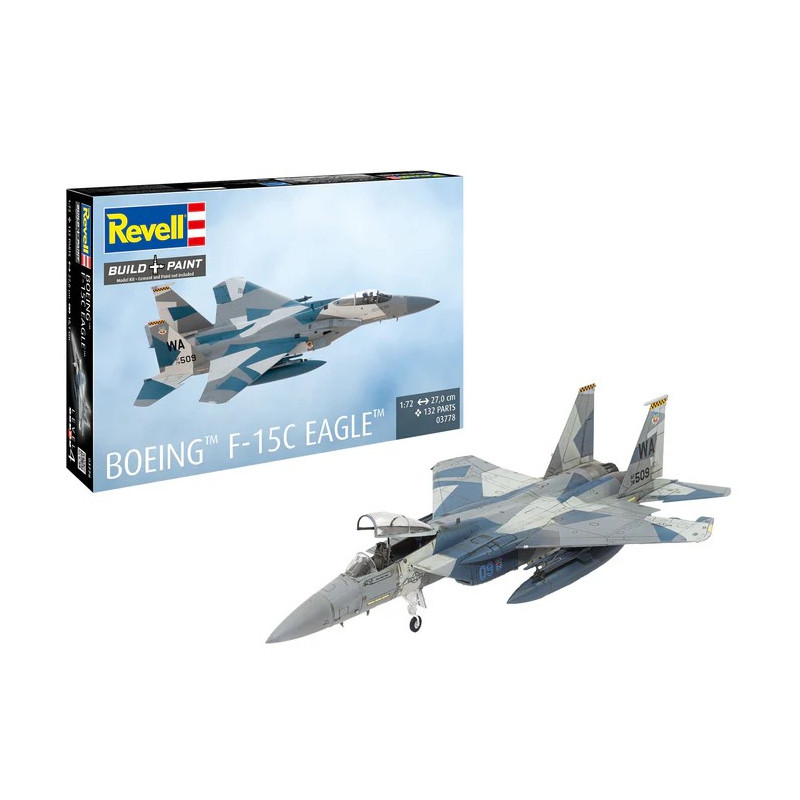 Boeing, F-15C Eagle - REVELL 03778 - 1/72