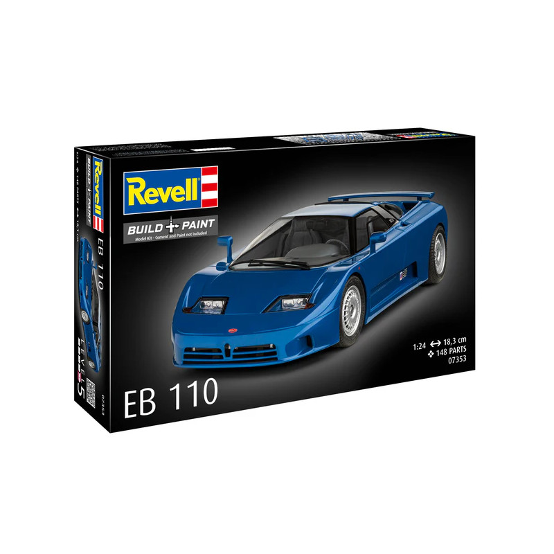 Bugatti, EB110 - REVELL 07353 - 1/24