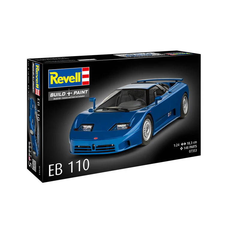 Bugatti, EB110 - REVELL 07353 - 1/24