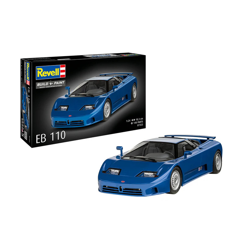 Bugatti, EB110 - REVELL 07353 - 1/24