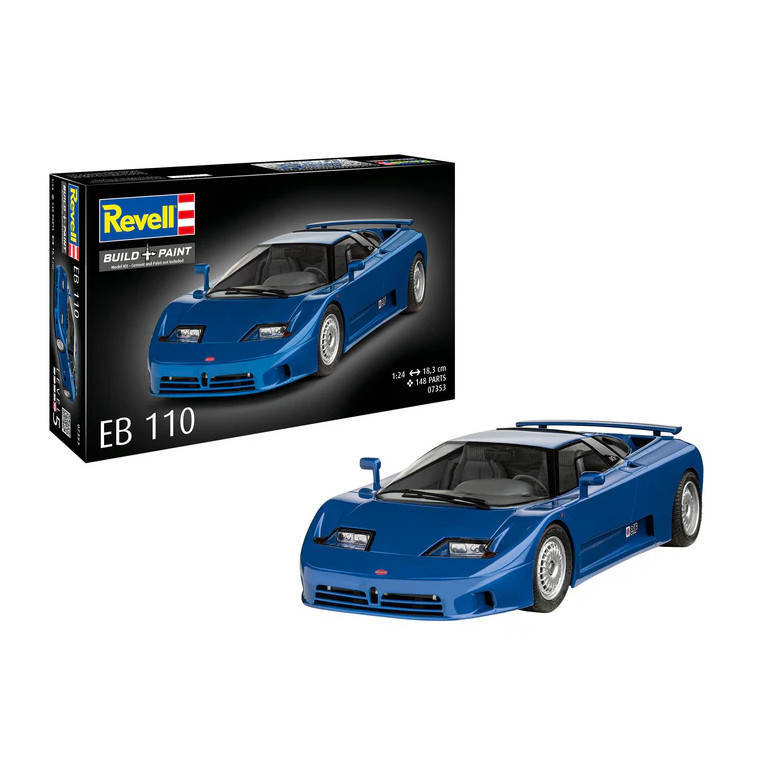 Bugatti, EB110 - REVELL 07353 - 1/24