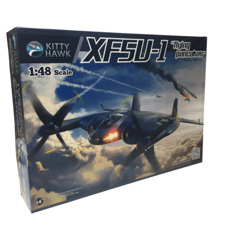XF5U1, Flying Flapjack - Kittyhawk 80135 - 1/48